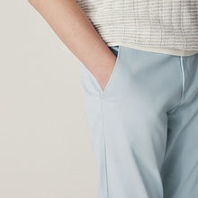 Load image into Gallery viewer, Blue Skinny Fit Stretch Chino Trousers