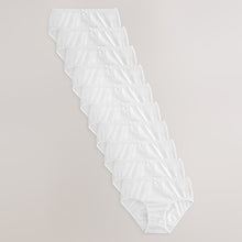 Load image into Gallery viewer, White 10 Pack Briefs
