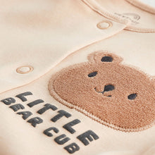 Load image into Gallery viewer, Neutral Bear Baby Footless Checkerboard Sleepsuits 3 Pack