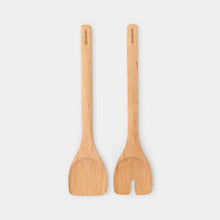 Load image into Gallery viewer, Brabantia Wooden Salad Servers, Set of 2 Profile