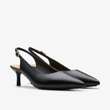 Load image into Gallery viewer, Adela Sling Black Leather