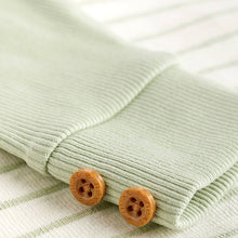 Load image into Gallery viewer, Green Bunny Baby Top And Leggings Set