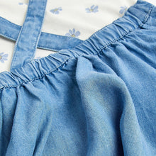 Load image into Gallery viewer, Denim Pinny Skirt Set (3mths-3-4yrs)