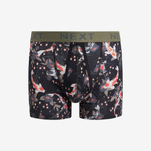 Load image into Gallery viewer, Blue/Purple Animal A-Front Boxers 4 Pack