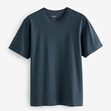 Load image into Gallery viewer, Blue/Light Grey/Brown/Green 100% Cotton T-Shirts 4 Pack