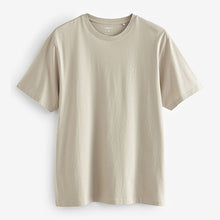 Load image into Gallery viewer, Blue/Light Grey/Brown/Green 100% Cotton T-Shirts 4 Pack