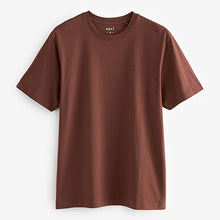 Load image into Gallery viewer, Blue/Light Grey/Brown/Green 100% Cotton T-Shirts 4 Pack