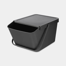 Load image into Gallery viewer, Brabantia Sort & Go Stackable Bin Grey