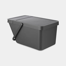 Load image into Gallery viewer, Brabantia Sort & Go Stackable Bin Grey