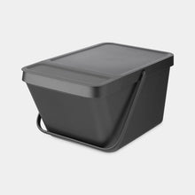 Load image into Gallery viewer, Brabantia Sort & Go Stackable Bin Grey