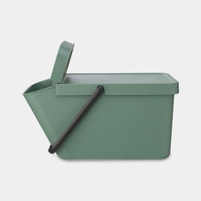 Load image into Gallery viewer, Brabantia Sort & Go Stackable Bin Fir Green