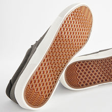 Load image into Gallery viewer, Black Washed Textile Trainers