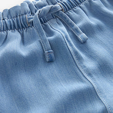Load image into Gallery viewer, Light Blue Denim Wide Leg Trousers