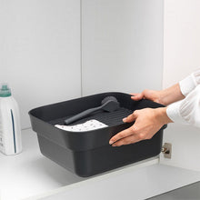 Load image into Gallery viewer, Brabantia Washing Up Bowl with Drying Tray Dark Grey