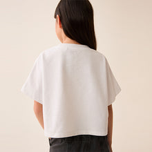 Load image into Gallery viewer, Blue Heart Sequin T-Shirt