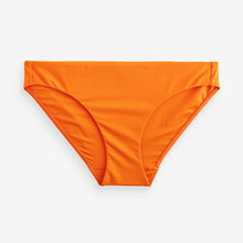 Load image into Gallery viewer, Orange High Leg Bikini Bottoms
