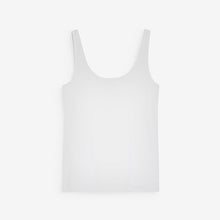 Load image into Gallery viewer, White Thick Strap Vest