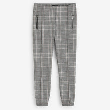 Load image into Gallery viewer, Monochrome Ponte Zip Detail Leggings