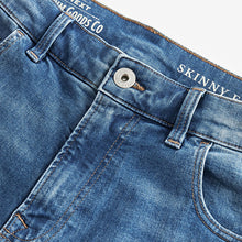 Load image into Gallery viewer, Blue Light Skinny Fit Classic Stretch Jeans