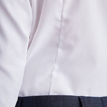 Load image into Gallery viewer, White Slim Fit Slim Fit Signature Trimmed 100% Cotton Double Cuff Shirt And Cufflinks