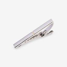 Load image into Gallery viewer, 2 Tone Silver/Gold Cufflink And Tie Clip Set