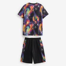 Load image into Gallery viewer, Black/White XBOX 2 Pack 100% Cotton Short Pyjamas