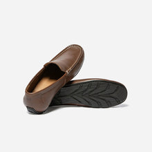 Load image into Gallery viewer, SHESLAY Men's Loafers In Brown Leather