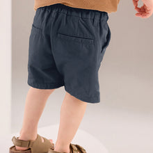 Load image into Gallery viewer, Navy Chinos Shorts