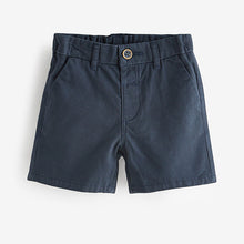 Load image into Gallery viewer, Navy Chinos Shorts