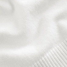 Load image into Gallery viewer, White Crew Neck Long Sleeve Jumper