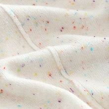 Load image into Gallery viewer, Ecru Cream Scoop Neck Knitted Short Sleeve T-Shirt