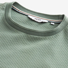 Load image into Gallery viewer, Green Textured T-Shirt
