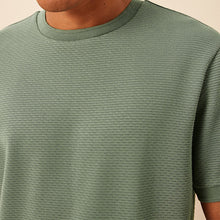 Load image into Gallery viewer, Green Textured T-Shirt