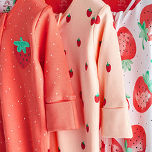 Load image into Gallery viewer, Red strawberry Baby Printed Sleepsuit