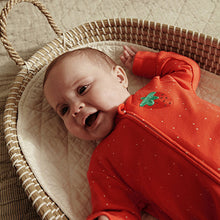 Load image into Gallery viewer, Red strawberry Baby Printed Sleepsuit