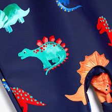 Load image into Gallery viewer, Navy Dino Sunsafe Swimsuit (3mths-5yrs)