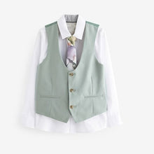 Load image into Gallery viewer, Mint Green Waistcoat Set