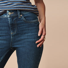 Load image into Gallery viewer, Authentic Dark Blue Slim Supersoft Jeans