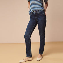 Load image into Gallery viewer, Authentic Dark Blue Slim Supersoft Jeans