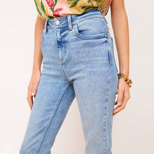 Load image into Gallery viewer, Authentic Mid Blue Slim Supersoft Jeans