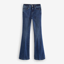 Load image into Gallery viewer, Dark Blue Supersoft Flare Jeans