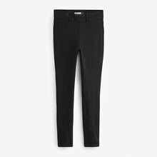 Load image into Gallery viewer, Black Jersey Denim Leggings