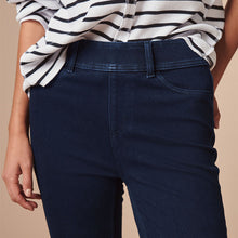 Load image into Gallery viewer, Rinse Blue Jersey Denim Leggings