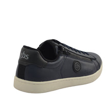 Load image into Gallery viewer, Men's Sneakers Side Zip Navy