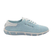 Load image into Gallery viewer, Women's Comfort Recycled Textile Light Blue Sneakers