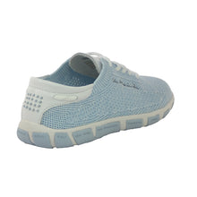 Load image into Gallery viewer, Women's Comfort Recycled Textile Light Blue Sneakers