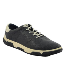 Load image into Gallery viewer, Men's Comfort Sneakers Navy Leather