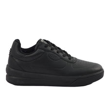 Load image into Gallery viewer, Women's Comfort Sneakers Black Leather