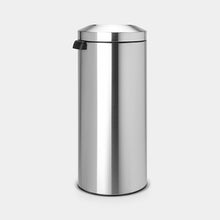 Load image into Gallery viewer, Brabantia Flame Guard Waste Paper Bin, 30L Matt Steel
