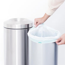 Load image into Gallery viewer, Brabantia Flame Guard Waste Paper Bin, 30L Matt Steel